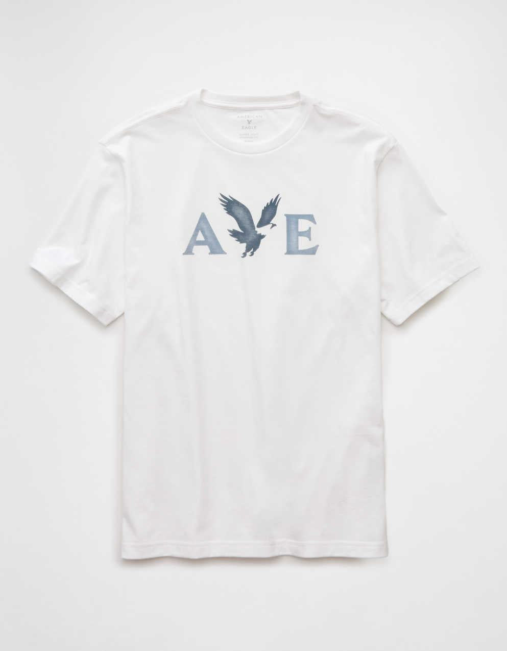 AEライトウェイト・アイコン・ロゴ・グラフィックTシャツ