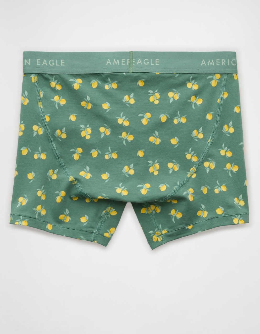 AEO メンズ・レモン 4.5インチ・クラシック・ボクサー・ブリーフ