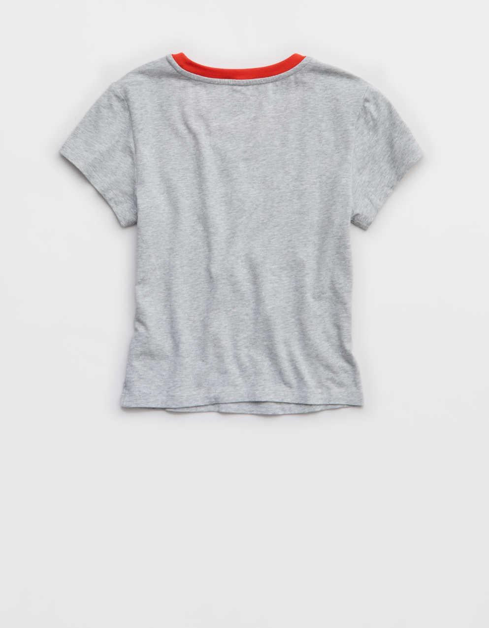 OFFLINE バイ・エアリー ストレッチ・リンガーTシャツ
