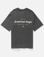 AEオーバーサイズロゴグラフィックTシャツ