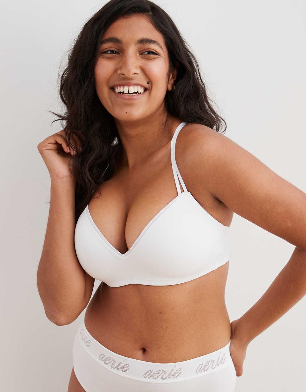 Aerie Real Happy ノンワイヤー プッシュアップブラ