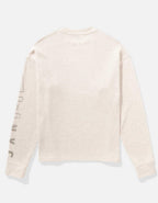AE オーバーサイズ ロングスリーブ エレベイテッド ロゴ グラフィック サーマル Tシャツ