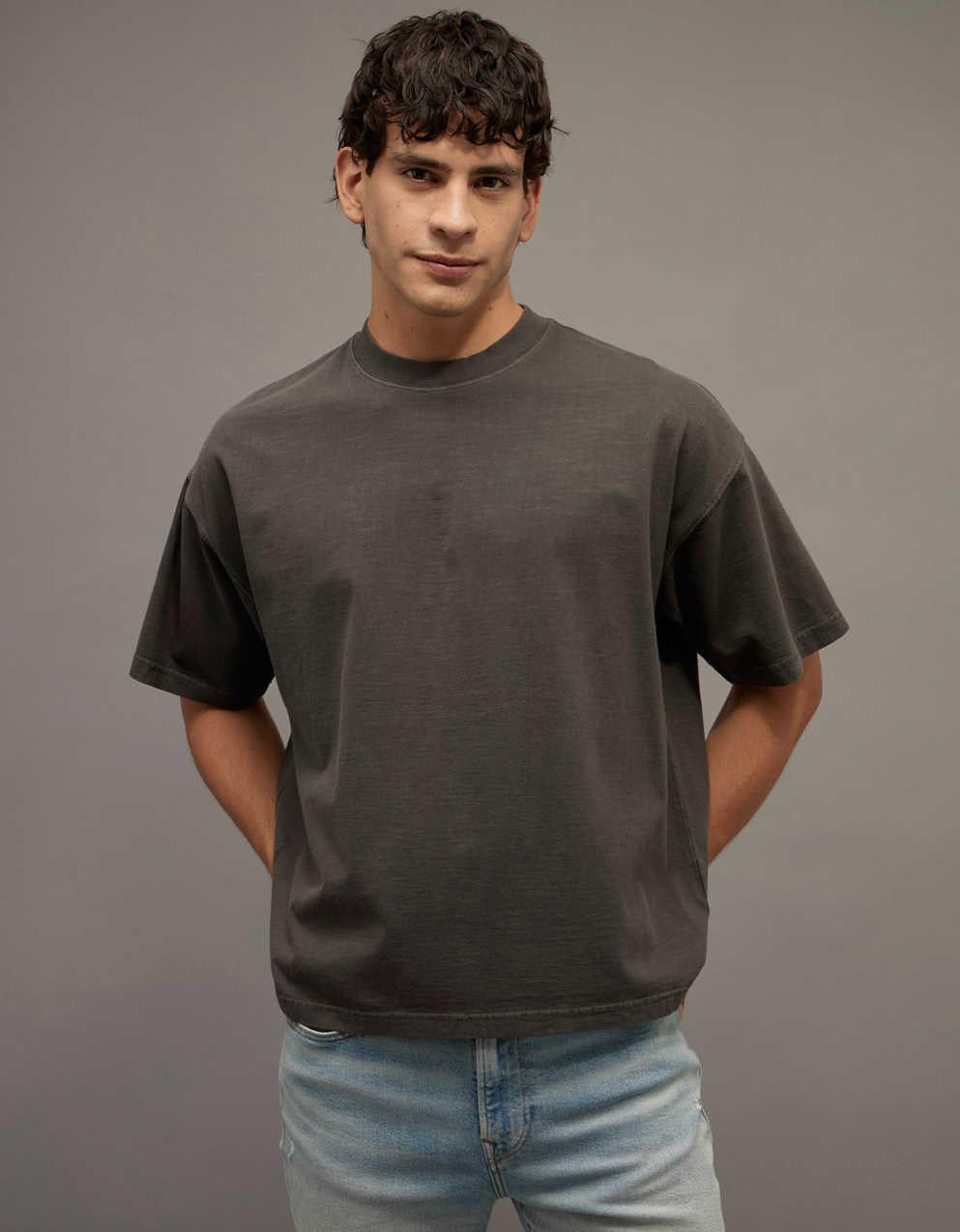 AE リラックス テクスチャード スラブ Tシャツ