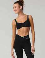 OFFLINE By Aerie Real Me XTRA Rib Picot Sports Bra