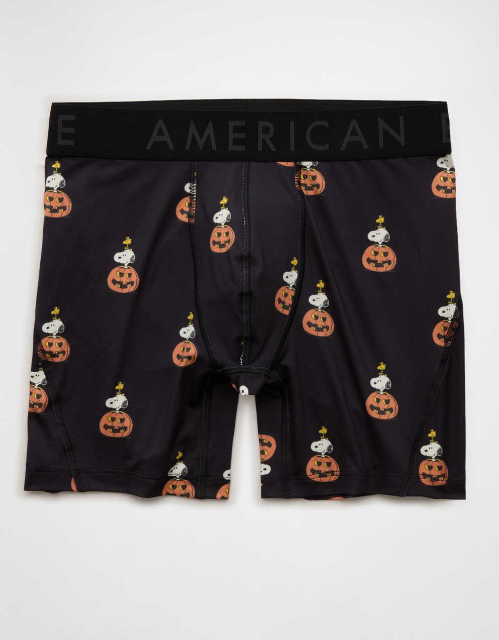 AEO メンズ ハロウィン スヌーピー 6インチ フレックス ボクサーブリーフ