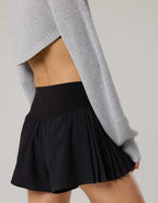 OFFLINE By Aerie Real Me Pleated Flowy Short