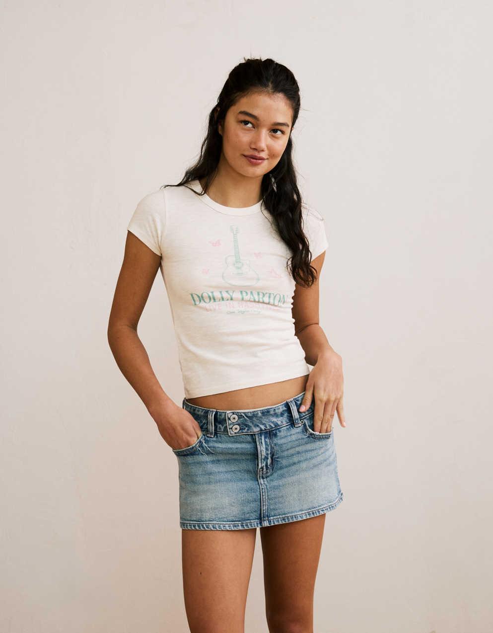 AE ドリー・パートン・グラフィック・ベビーTシャツ