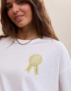 Aerie オーバーサイズ・クルー・ボーイフレンドTシャツ