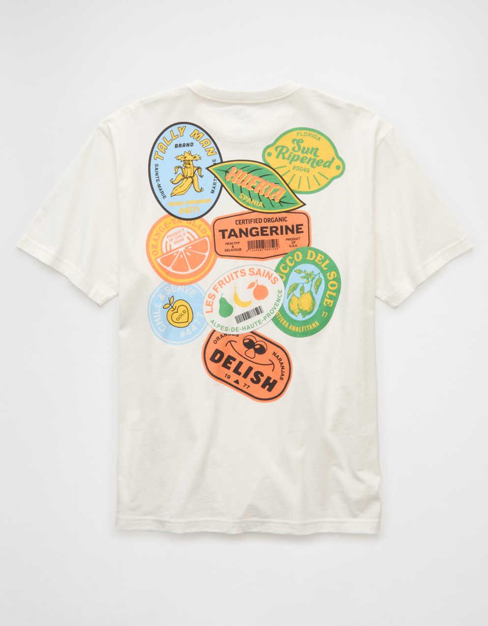 AE Standard Fit Food Graphic T-Shirt