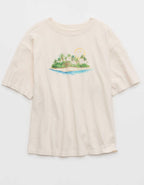 Aerie｜スマイリー®リラックスTシャツ