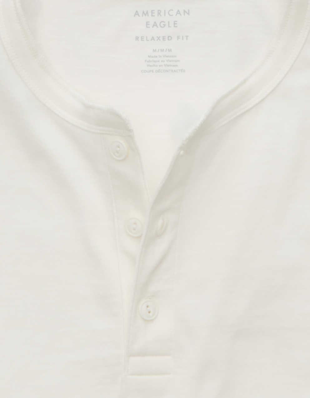 AE ヴィンテージ リラックスフィット ヘンリーネックTシャツ