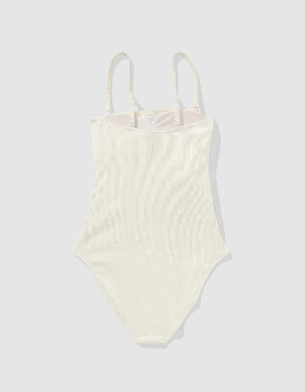 Aerie リブ・ラップ・タイ・ワンピース