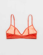 Aerie スキニー・ストラップ・ブープ・リブ・ビキニ・トップ