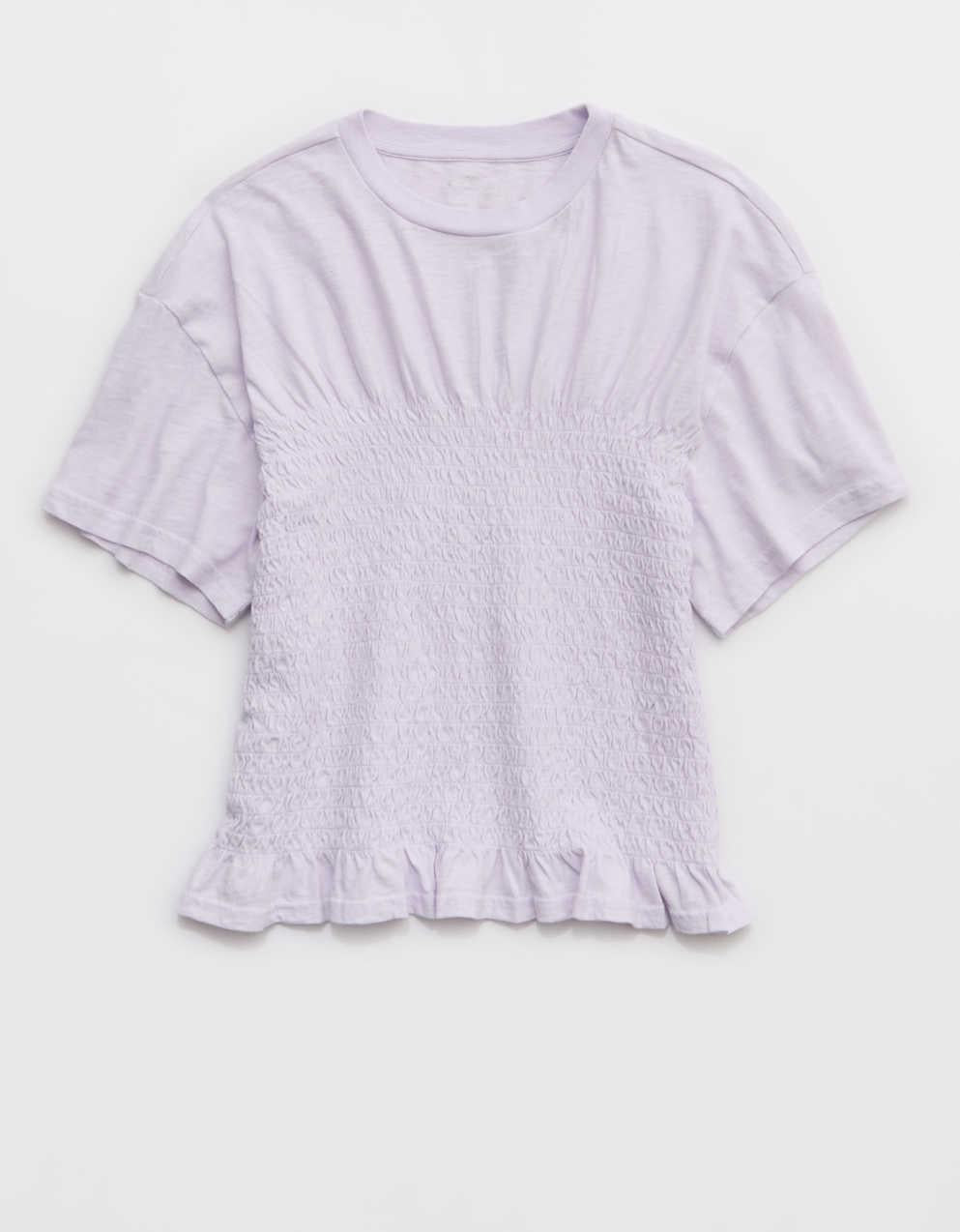 エアリー スモックTシャツ