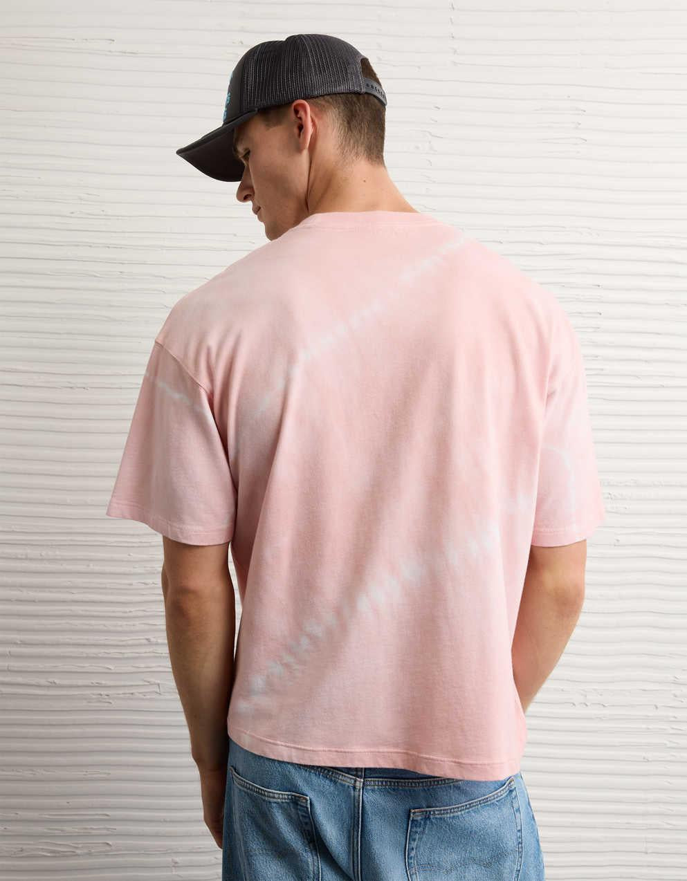 AEボクシー・フィット・スエード・ジャージーTシャツ