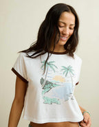 AE グラフィック・リンガーTシャツ
