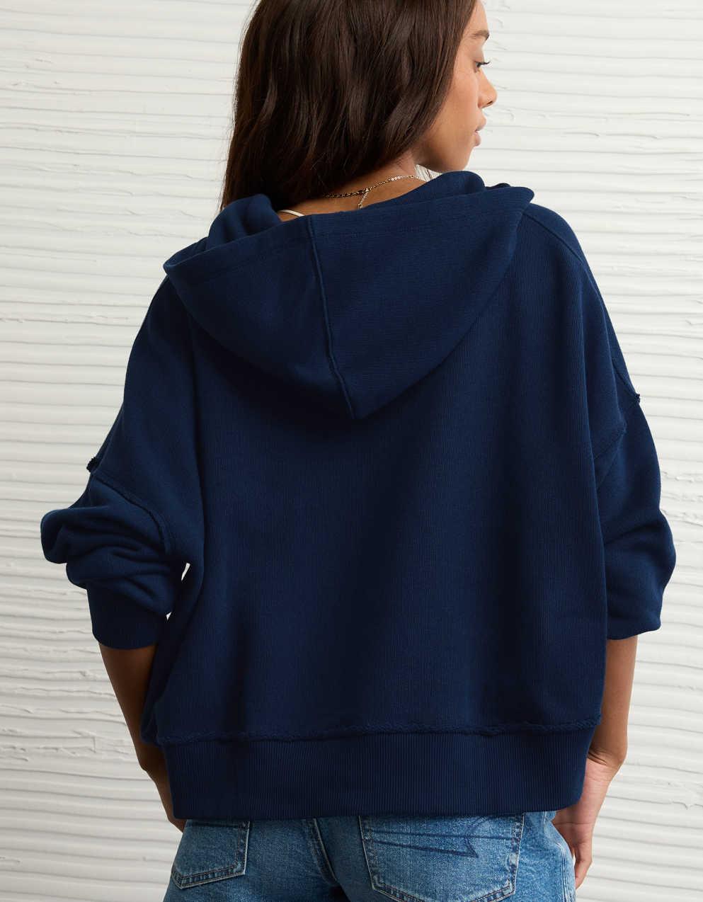 AE Big Hug Lace-Up Hoodie