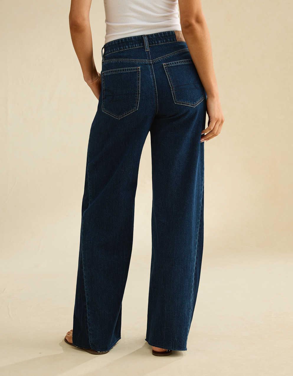 AE Super High-Waisted Baggy Wide-Leg Jean