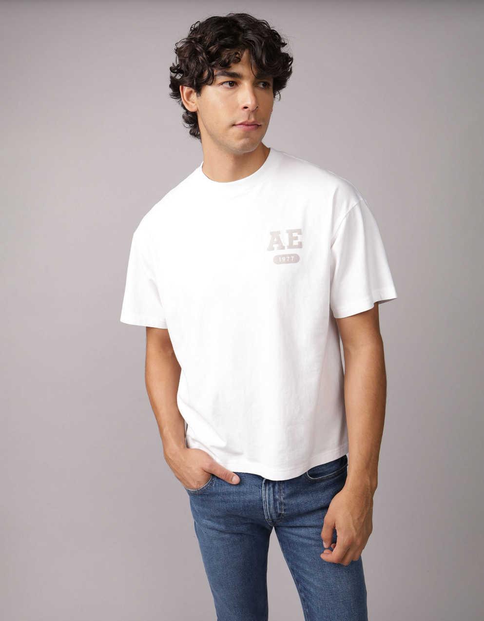 AEアイコンロゴグラフィックTシャツ