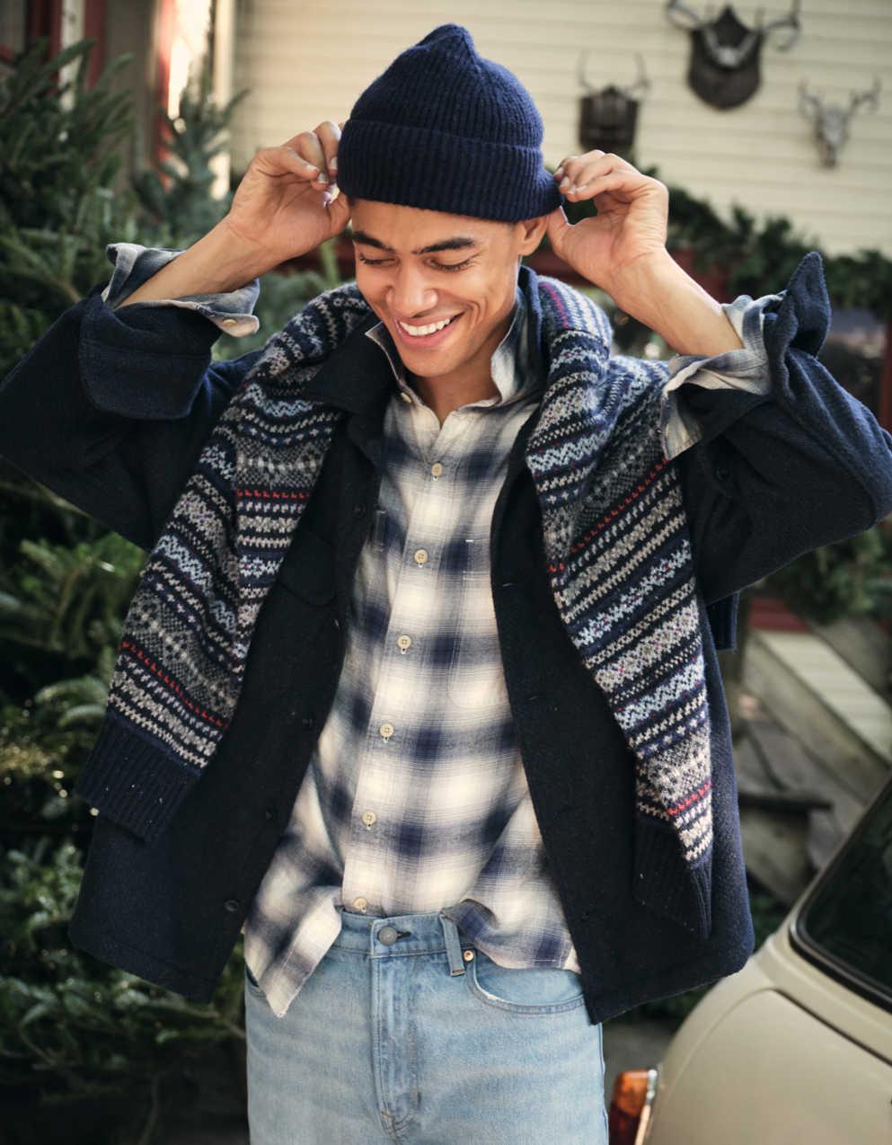 AE Textured Overshirt