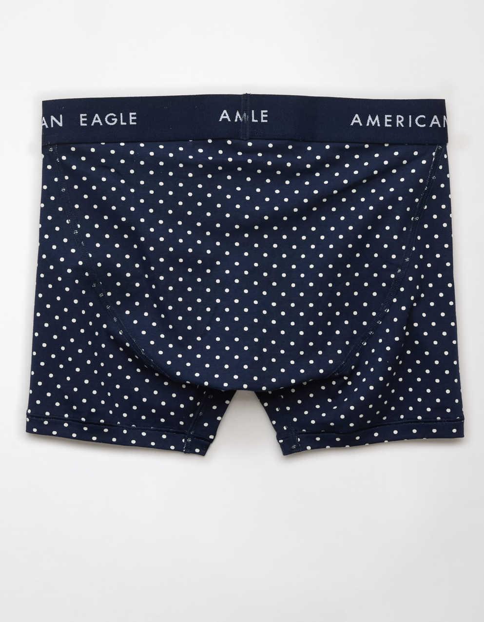 AEO Men's Polka Dots 4.5" Classic Boxer Brief