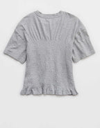 エアリー スモックTシャツ
