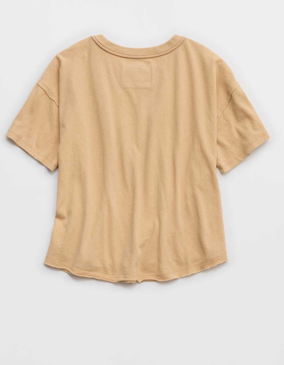Aerie サマーブリーズ クロップドTシャツ