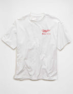 AE ボクシーフィット ミラービール グラフィックTシャツ
