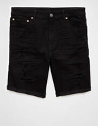 AE 9" AirFlex+ Patched Denim Short