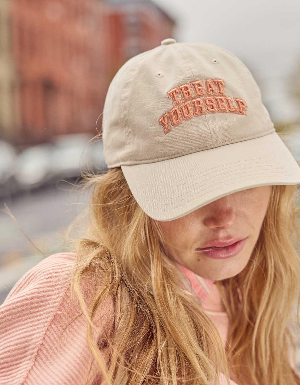 Aerie グラフィック ベースボール ハット
