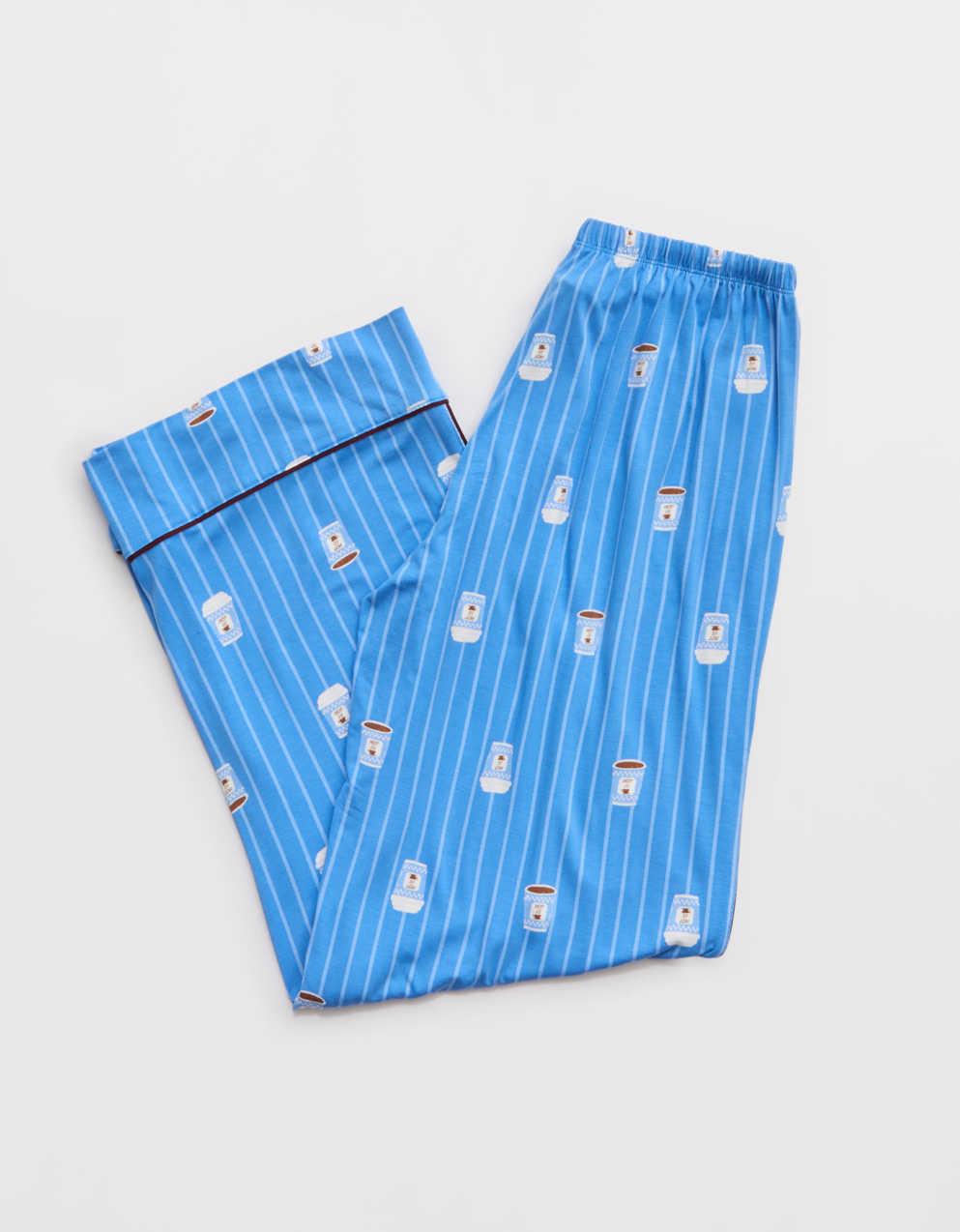 OVERSLEPT by Aerie Real Soft® Piping PJ Pant