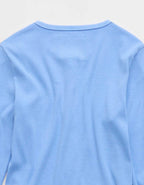 Aerie エッセンシャル・ヘンリー・レイヤリングTシャツ