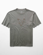 AEスタンダードフィットロゴグラフィックTシャツ