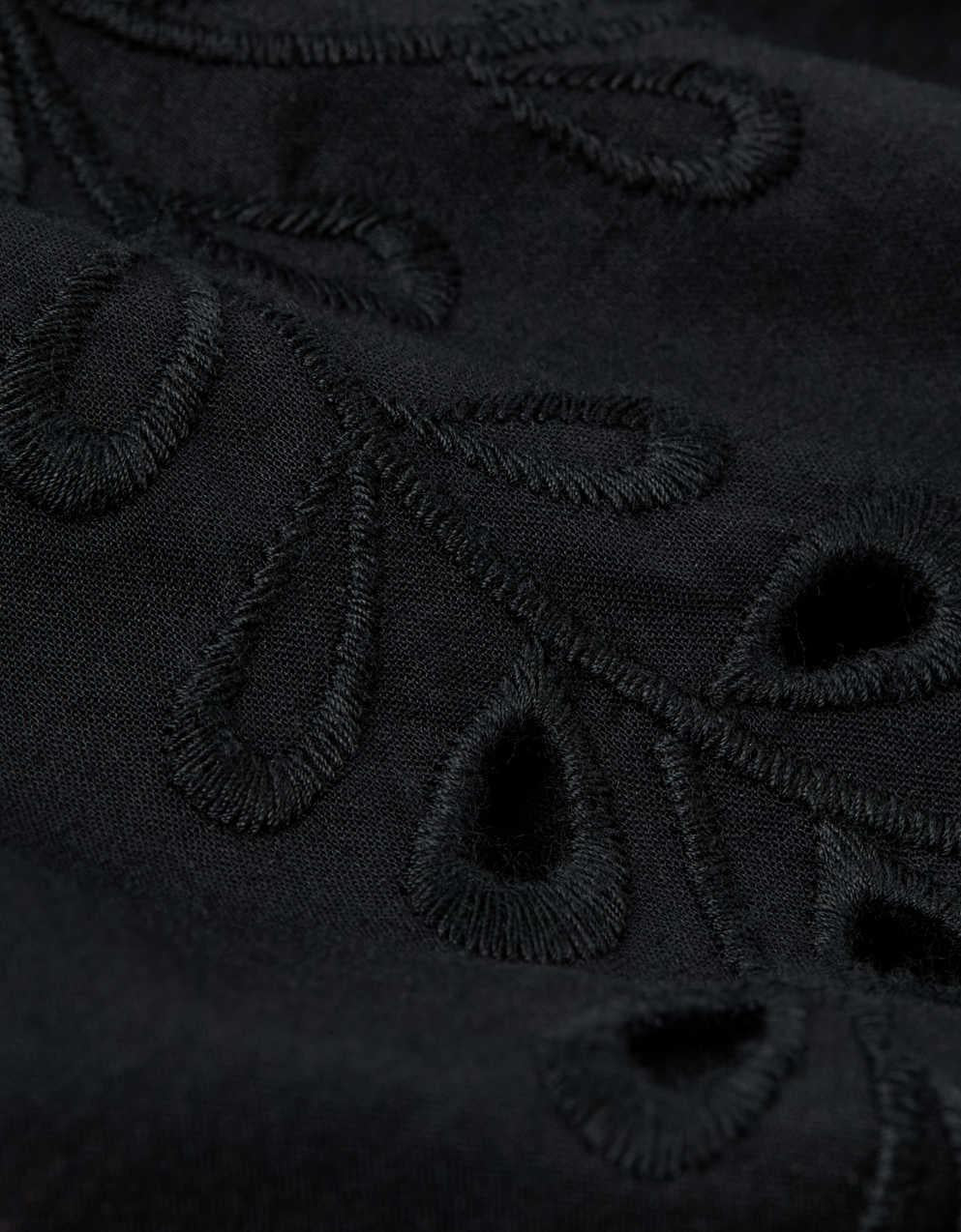 AE Tie Back Eyelet Crop Top
