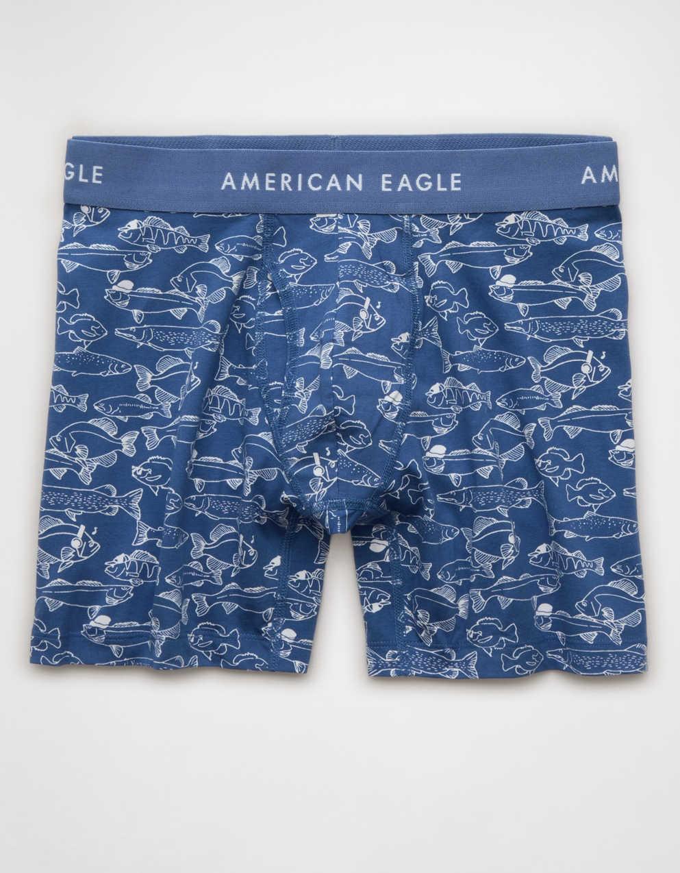 AEO メンズ 6インチ クラシック コットン ボクサーブリーフ