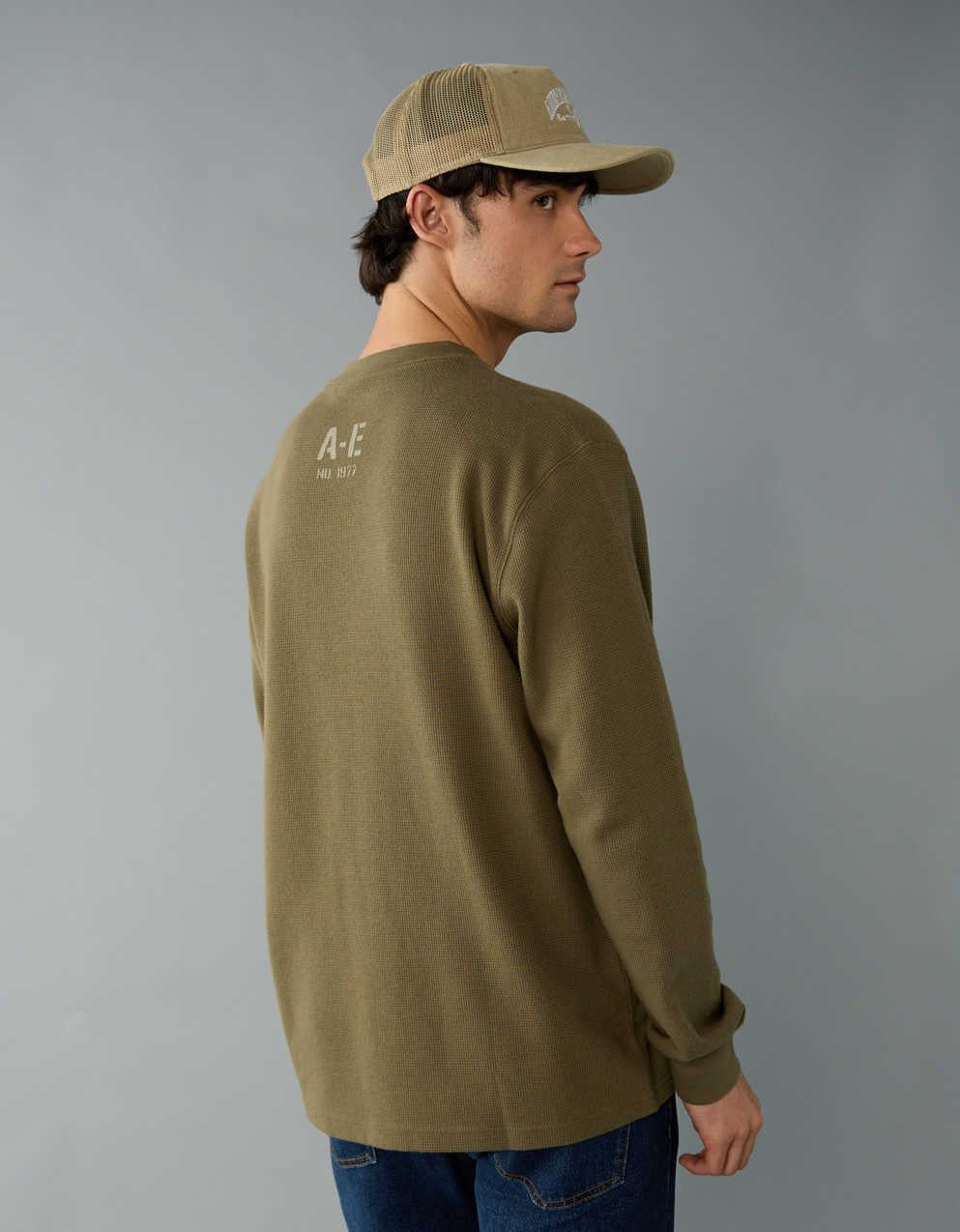 AE 長袖 サーマルTシャツ