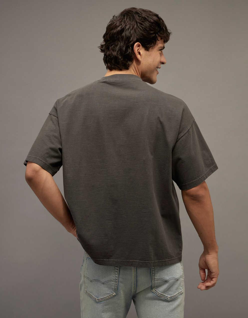 AE リラックス テクスチャード スラブ Tシャツ