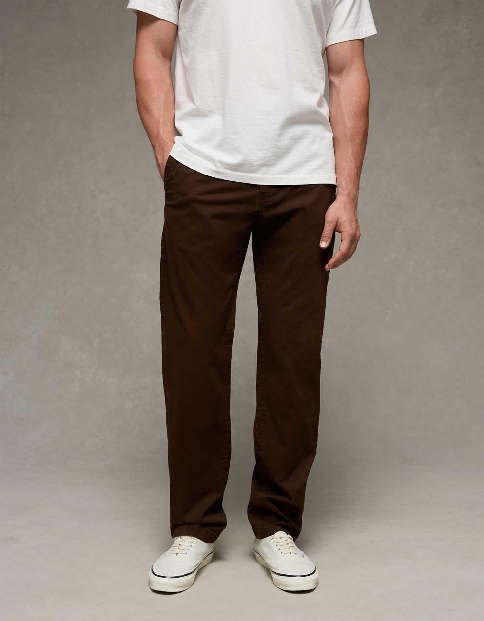 AE Flex Original Straight Lived-In Khaki Pant