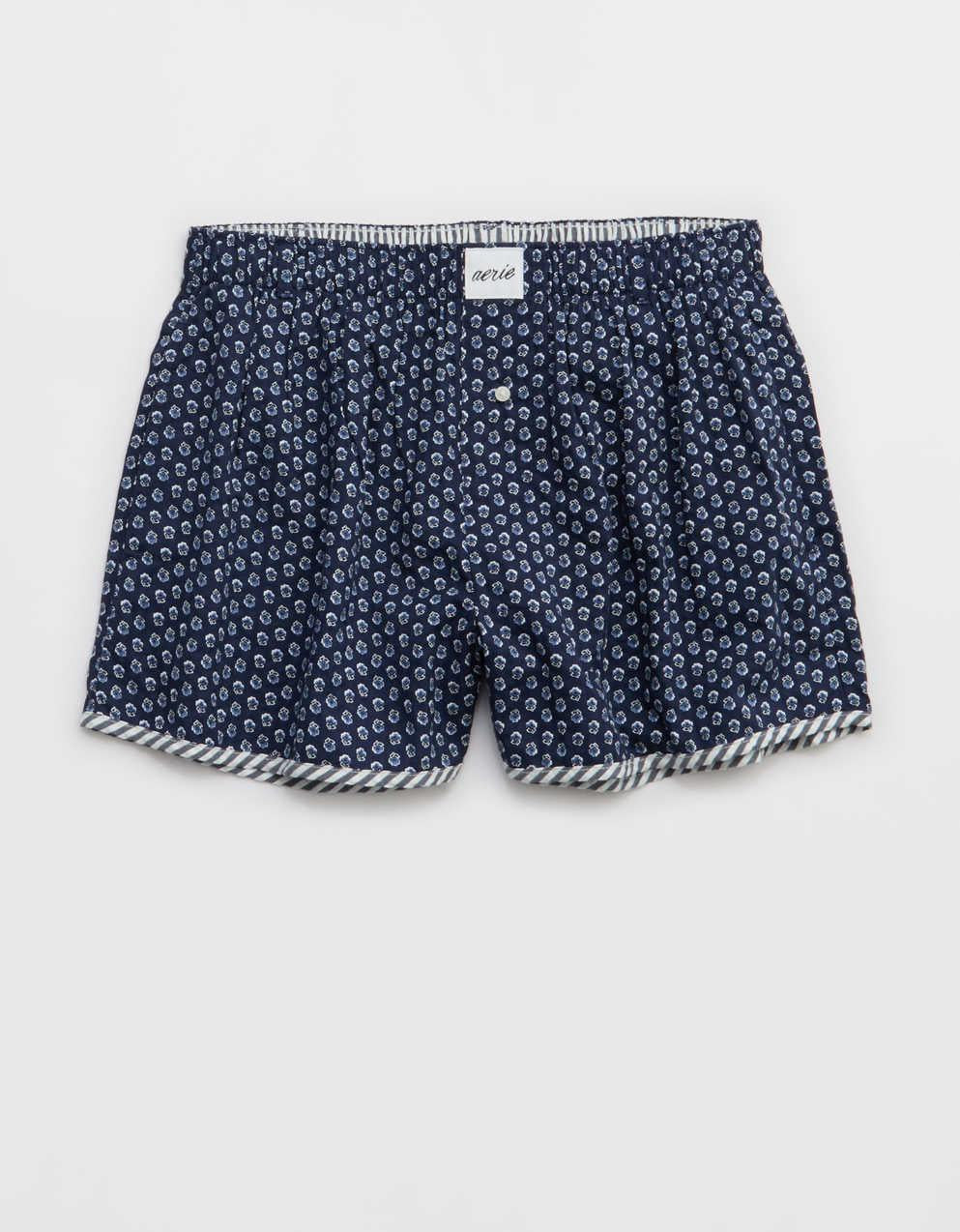 Aerie Seersucker Pajama Boy ボクサーパンツ