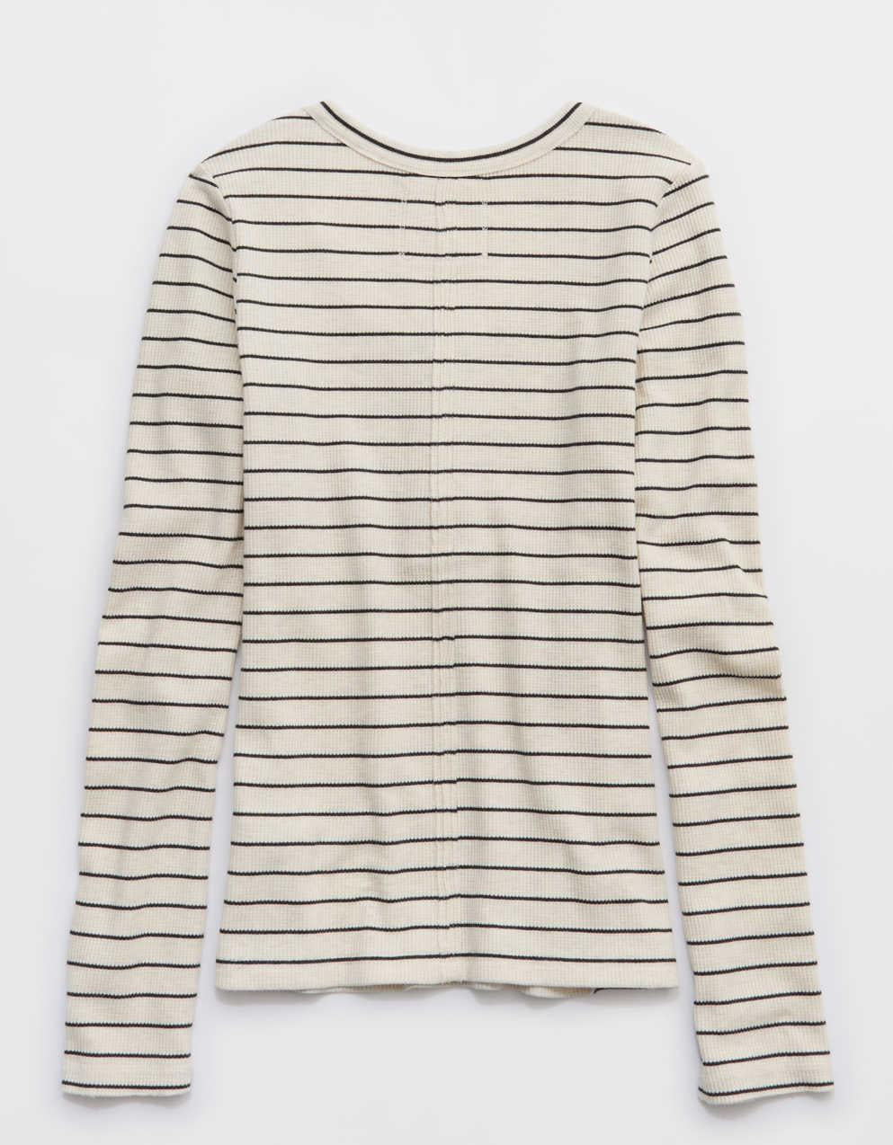 Aerie エッセンシャル・ヘンリー・レイヤリングTシャツ