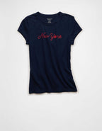 AE ヘイ・ベイビー コットンスラブTシャツ