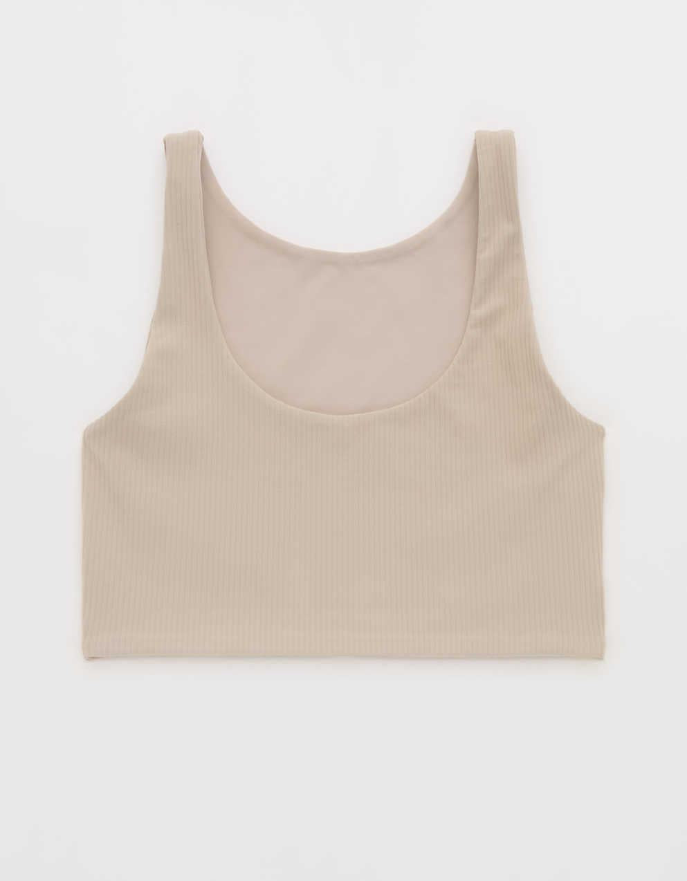 OFFLINE By Aerie Real Me XTRA Rib Switch Up High Neck Sports Bra