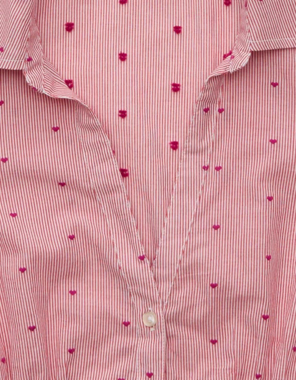 AE Short-Sleeve Button-Up Shirt