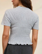 エアリー スモックTシャツ