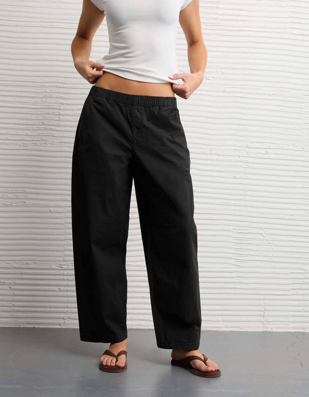 AE Low-Rise Pull-On Barrel Pant