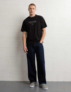AEスタンダードフィットロゴグラフィックTシャツ