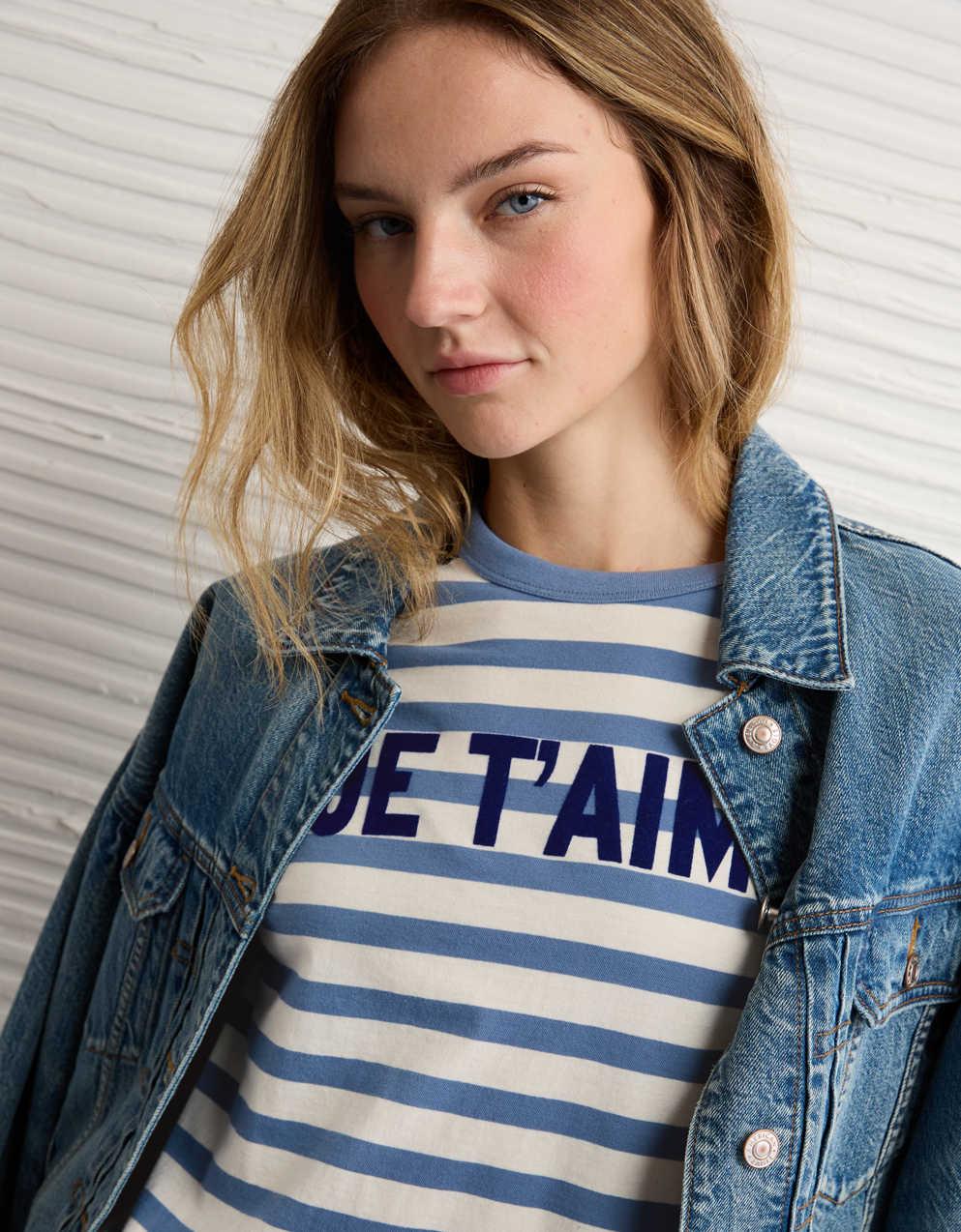 AE元カレ・グラフィックTシャツ