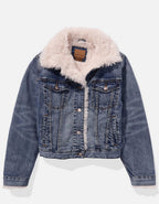 AE Sherpa Denim Jacket