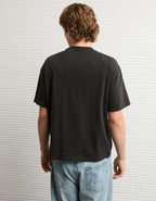 AEボクシー・フィット・スエード・ジャージーTシャツ
