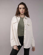 AE Oversized Corduroy Shacket